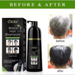 Dexe Black Hair Shampoo 400ml - Image 3