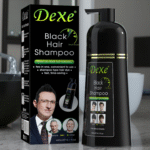 dexe blach hair shampo